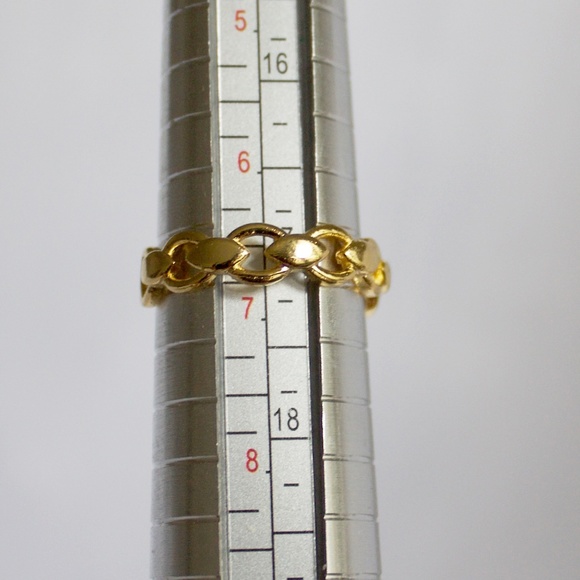 Link Ring 24 K Plated - Picture 6 of 6
